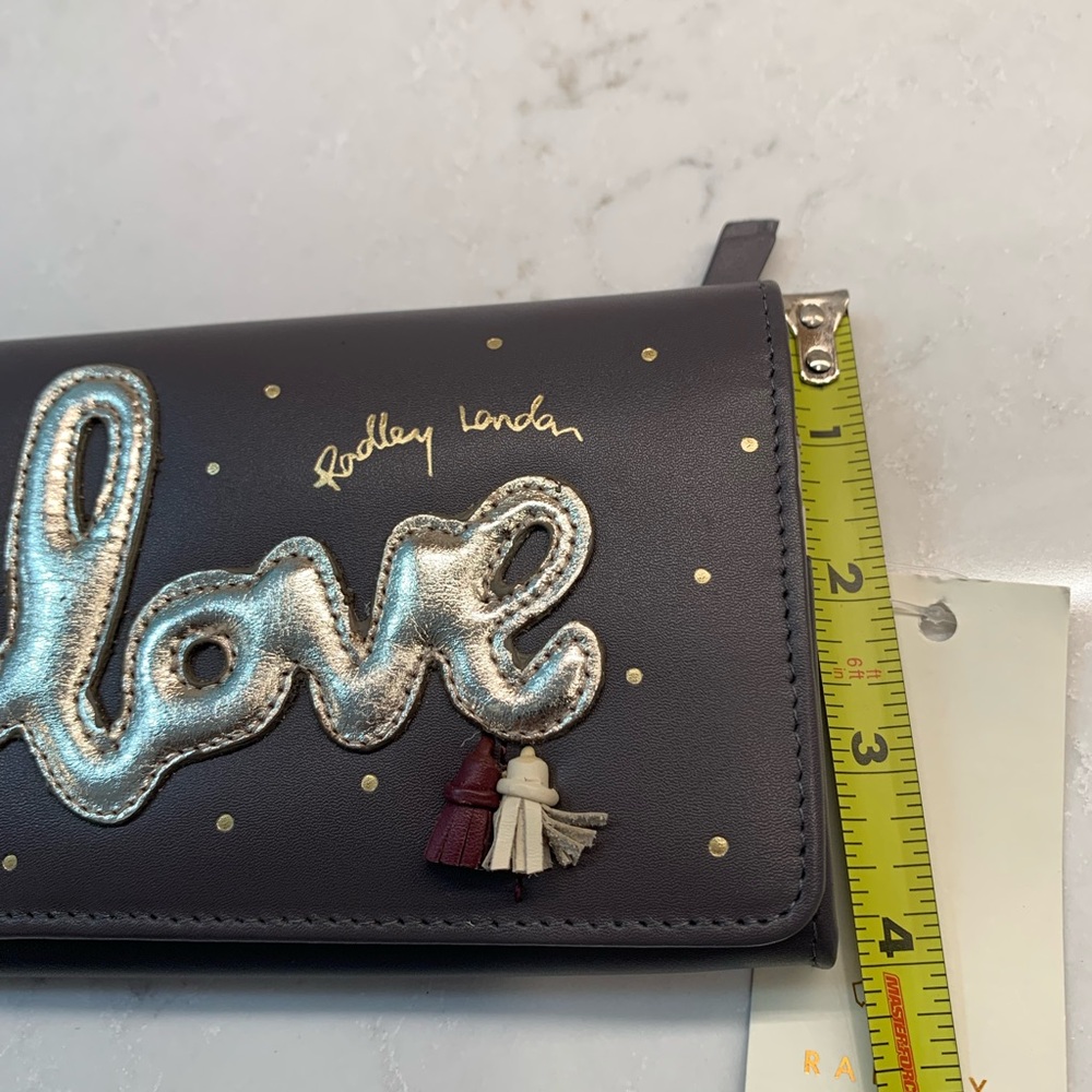 NEW Radley London Scottie Dog Love Plum Wallet - Picture 5 of 7